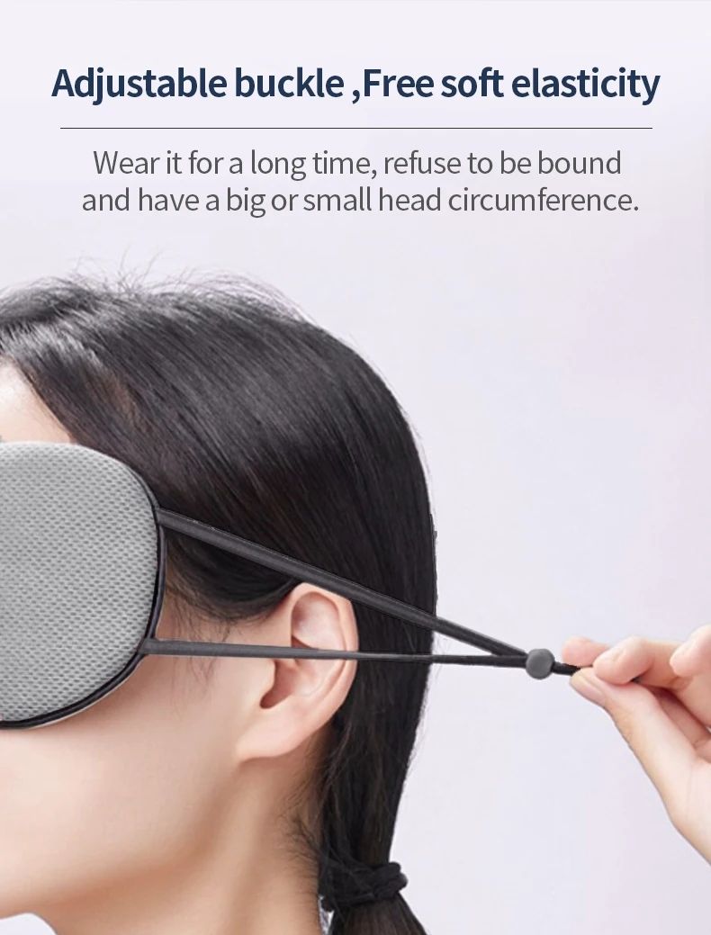 1pc Double Side Sleep Mask Natural Sleeping Eye Mask Eyeshade Cover Shade Available Breathable Blindfold Travel Rest Eye Patch E0407