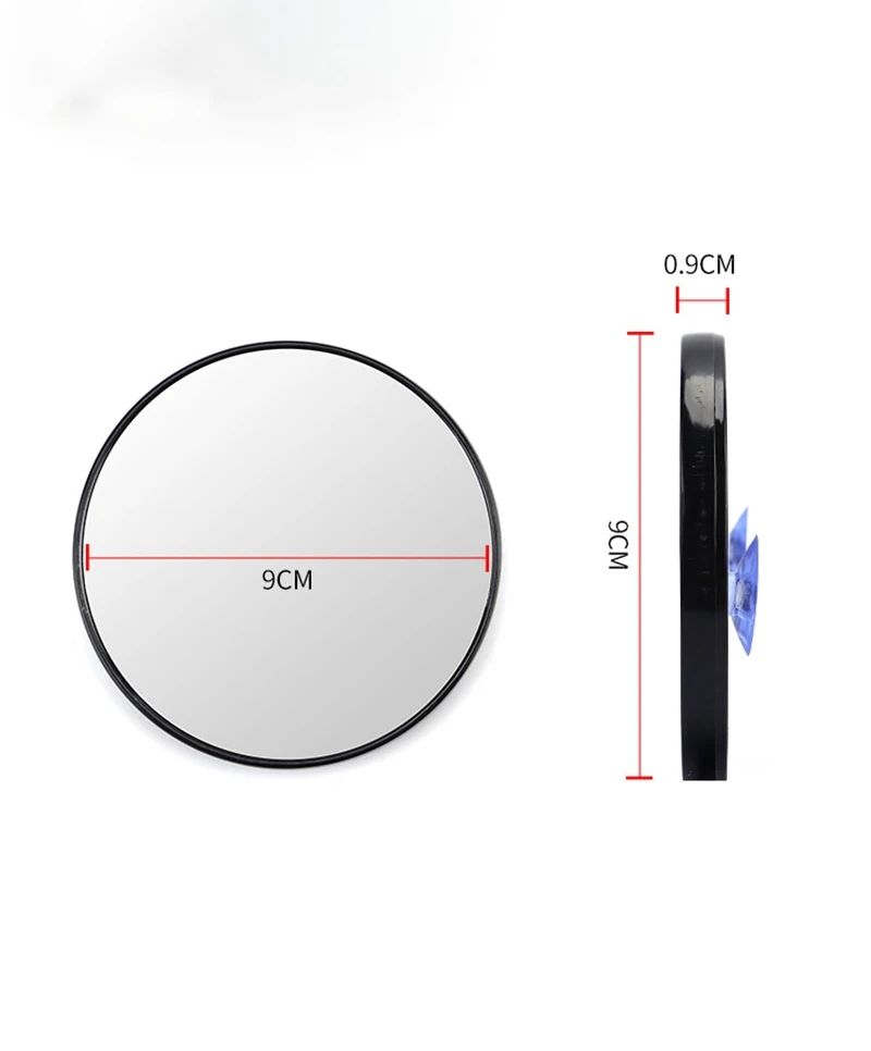 8.8CM 5X/10X/15X Magnifying Mirror Suction Cup Women Beauty Makeup Cosmetic Shower Home Magnification Glass