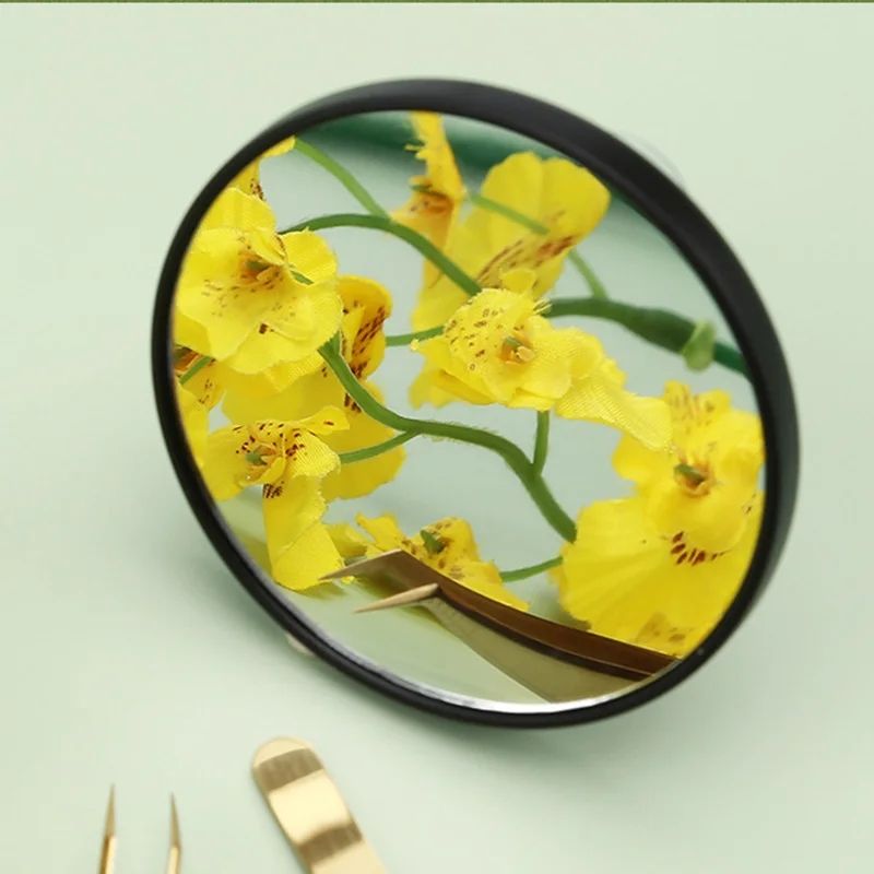 8.8CM 5X/10X/15X Magnifying Mirror Suction Cup Women Beauty Makeup Cosmetic Shower Home Magnification Glass