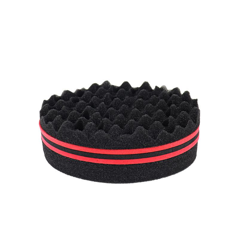 Oval Double Sides Magic Twist Hair Brush Sponge Brush Big Holes Barber Sponge Brush Twist Hair Afro Curl As Hair Care Tools
1,000+ sold