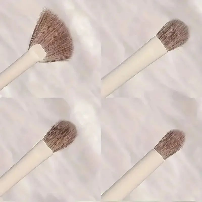 8pcs Makeup Brushes Set Foundation Contour Eyeshadow Blush Brush Powder Puff Portable Cosmetic Brushes Travel with Box Wholesale