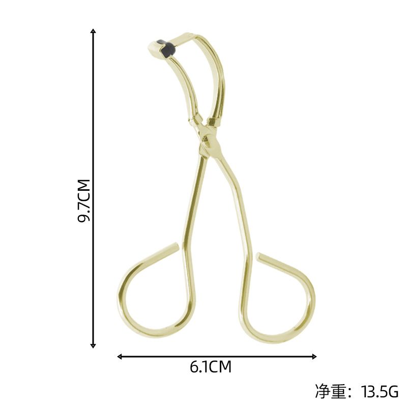 1PC Stainless Steel Local Eyelash Clip Natural Eye Lash Curling Tool Natural Curly Applicator Professional Eyelash Curler