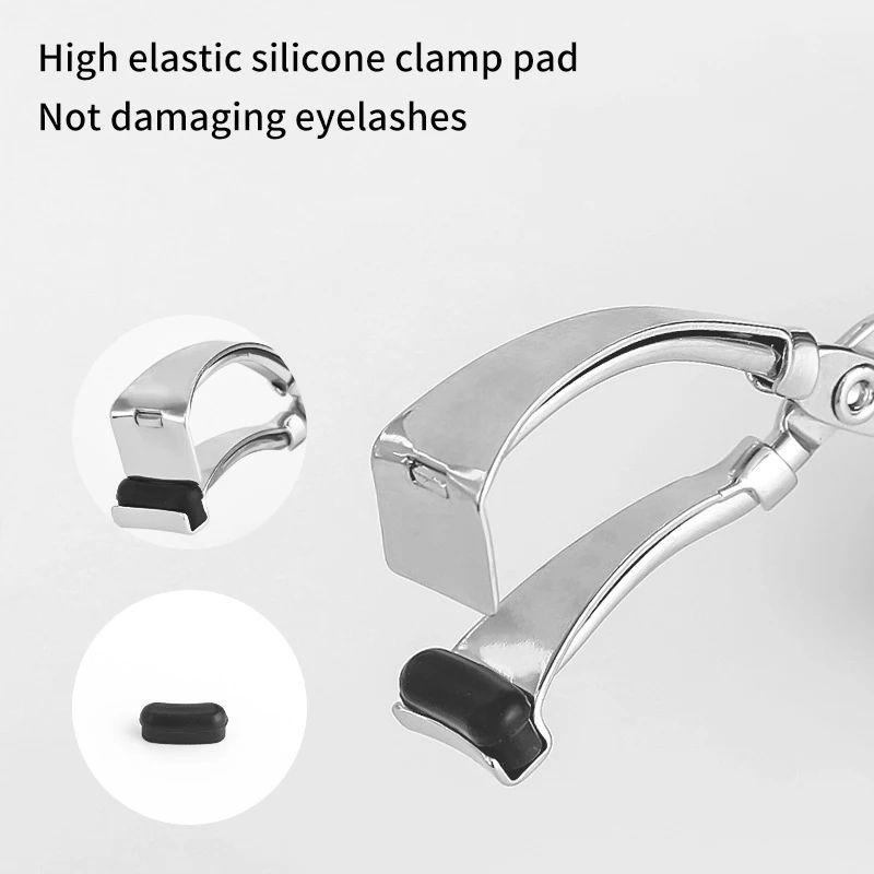 1PC Stainless Steel Local Eyelash Clip Natural Eye Lash Curling Tool Natural Curly Applicator Professional Eyelash Curler