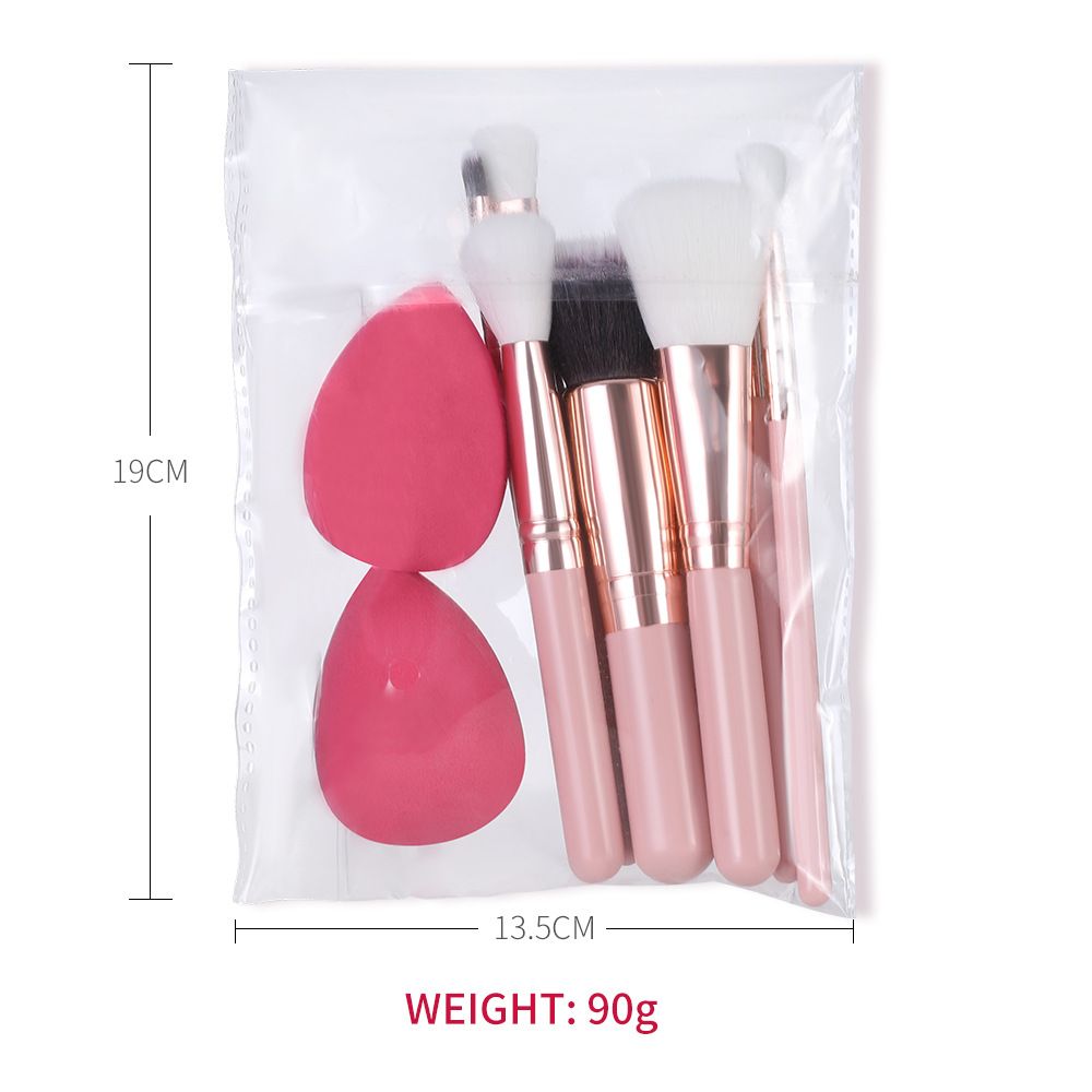 8pcs High-End Professional Makeup Brushes Set with Bucket Blush Powder Eyeshadow Eyebrow Foundation Beauty Makeup Tool Brochas