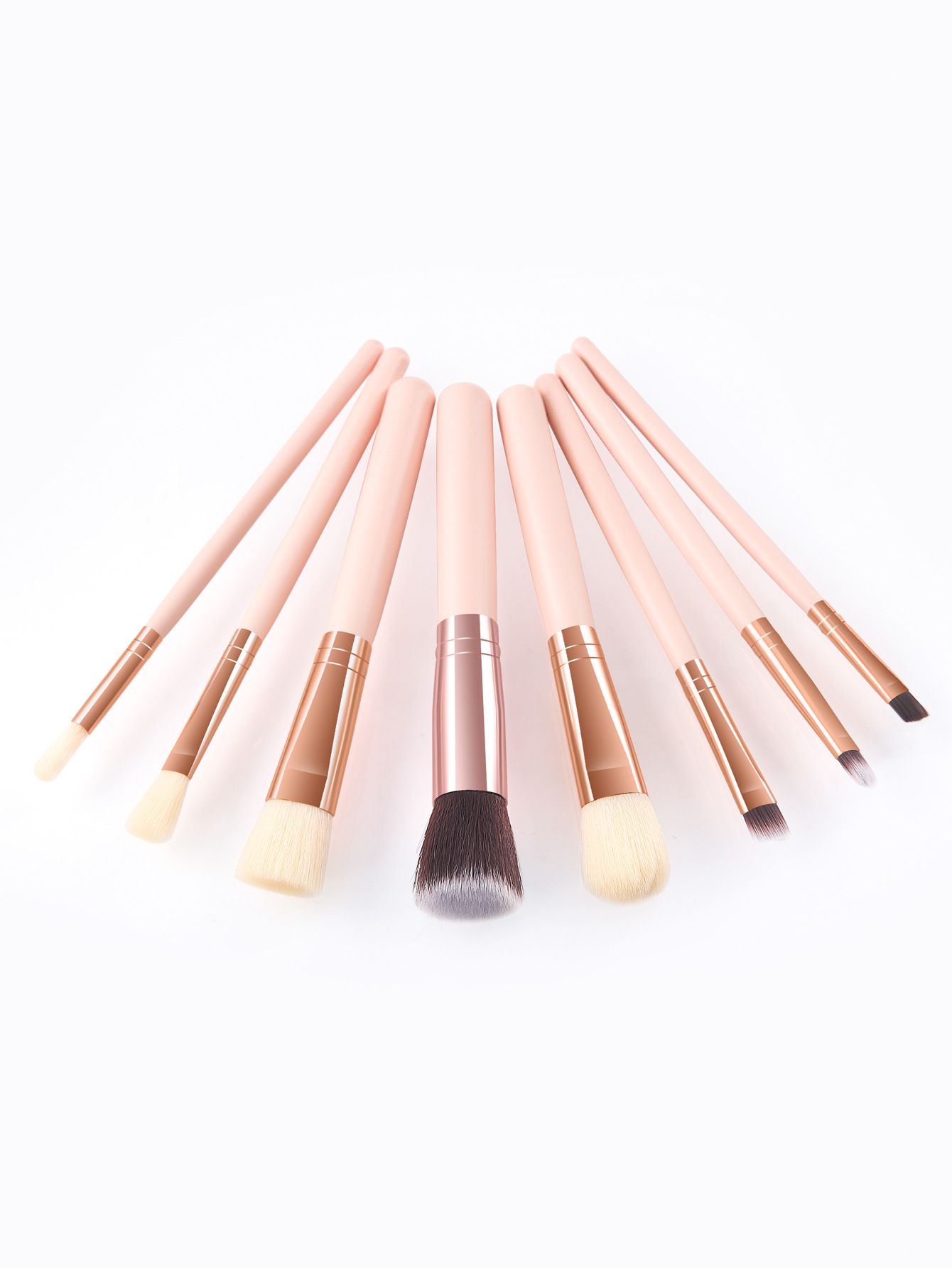 8pcs High-End Professional Makeup Brushes Set with Bucket Blush Powder Eyeshadow Eyebrow Foundation Beauty Makeup Tool Brochas