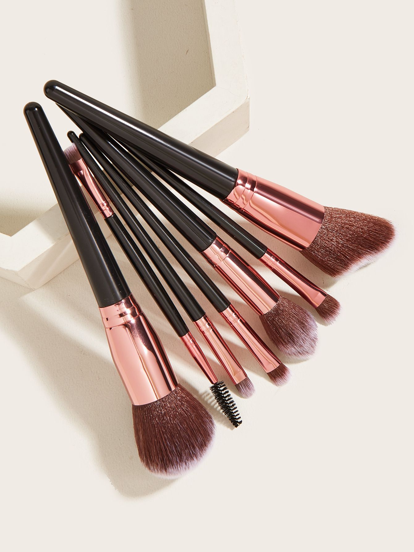 7-15Pcs Makeup Brushes Set Foundation Eyeshadow Blush Highlighter Soft Fluffy Concealer Kabuki Blending Brush Female Beauty Tool