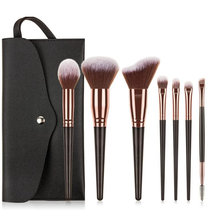 7-15Pcs Makeup Brushes Set Foundation Eyeshadow Blush Highlighter Soft Fluffy Concealer Kabuki Blending Brush Female Beauty Tool