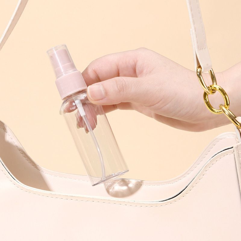 8pc/Set Travel Mini Makeup Cosmetic Face Cream Pot Bottles Plastic Transparent Empty Make Up Container Bottle Travel Accessories