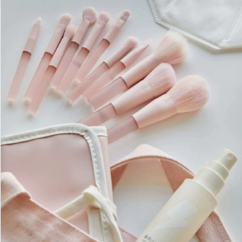 10Pcs/Lot Soft Fluffy Makeup Brushes Set Eye Shadow Foundation Brush Women Cosmetic Powder Blush Brush Make Up Beauty Tool