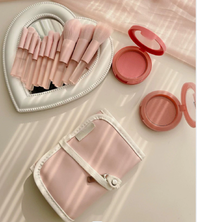 10Pcs/Lot Soft Fluffy Makeup Brushes Set Eye Shadow Foundation Brush Women Cosmetic Powder Blush Brush Make Up Beauty Tool