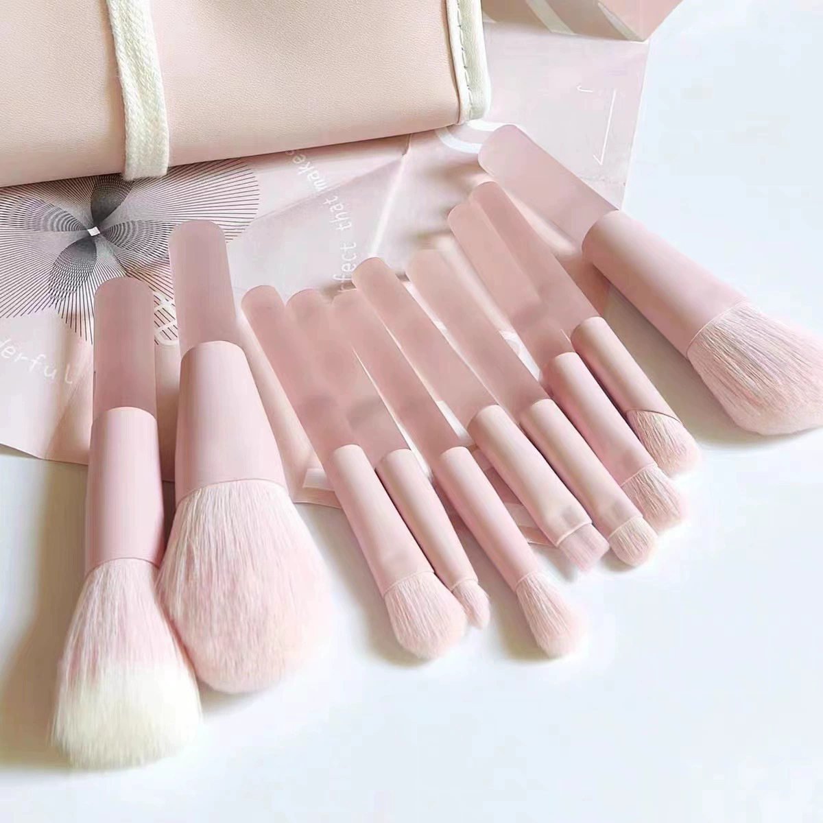10Pcs/Lot Soft Fluffy Makeup Brushes Set Eye Shadow Foundation Brush Women Cosmetic Powder Blush Brush Make Up Beauty Tool
