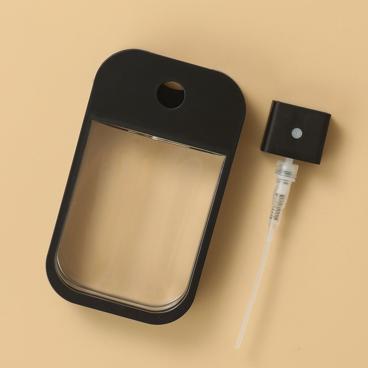 1PC 45ml Portable Refillable Hand Sanitizer Alcohol Bottles Mini Card Spray Bottle Cosmetics Travel Sub-bottling Press Spray