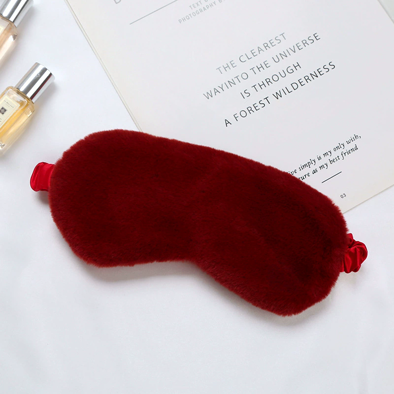 1pc Double Side Sleep Mask Natural Sleeping Eye Mask Eyeshade Cover Shade Available Breathable Blindfold Travel Rest Eye Patch E0413