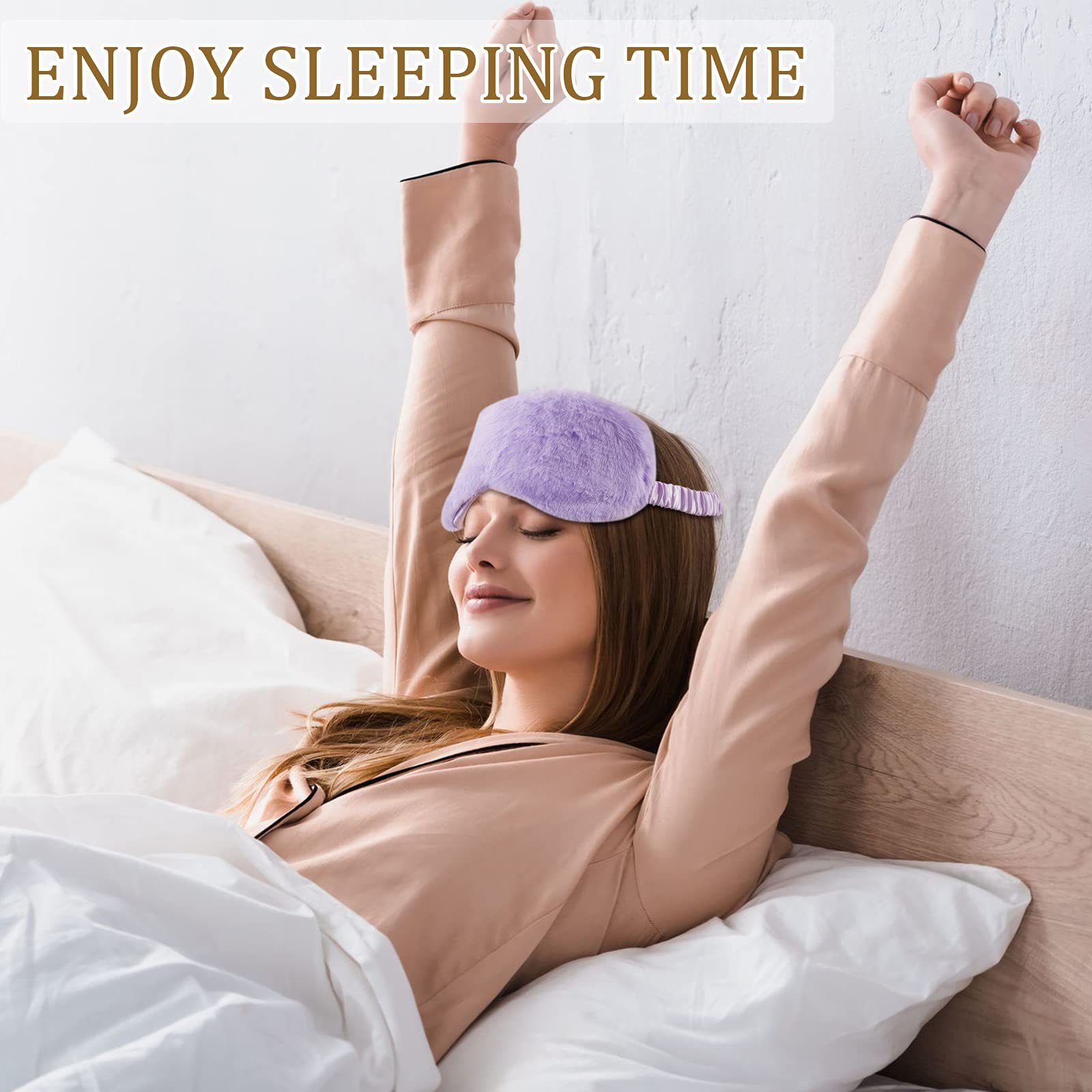 1pc Double Side Sleep Mask Natural Sleeping Eye Mask Eyeshade Cover Shade Available Breathable Blindfold Travel Rest Eye Patch E0413