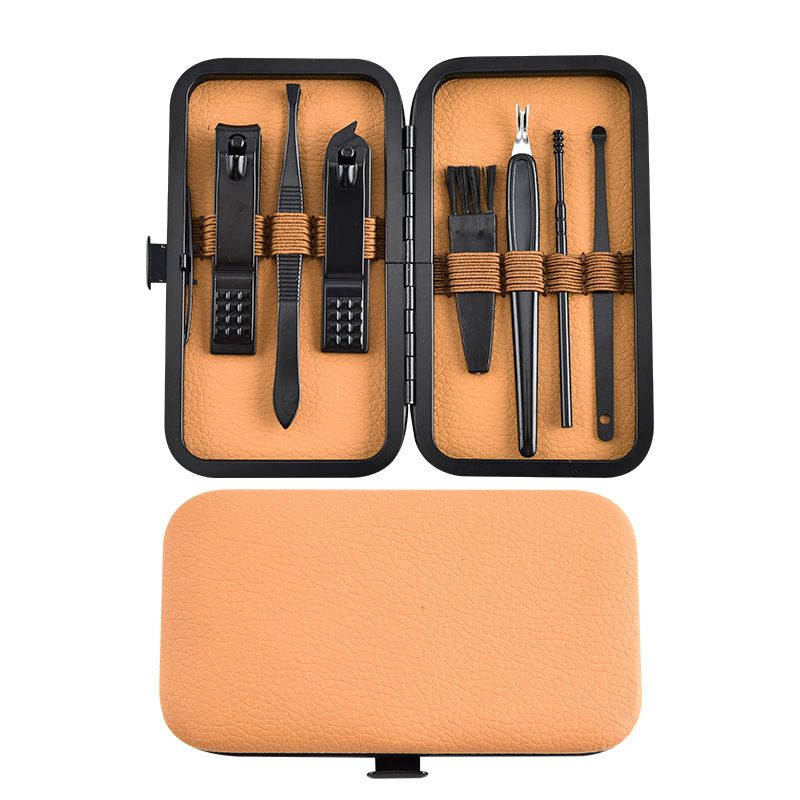 7-24pcs Manicure Tool Set Stainless Steel Cuticle Nipper Cutter Kit Professional Nail Clippers Pedicure Nail Art Grooming Tools
