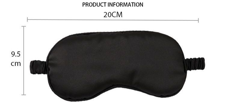 Silk Ruffle Sleep Eye Mask Soft Sleeping Eye Covers Multicolor Night Dream Blackout Eye Patches for Woman Man to Sleep Better