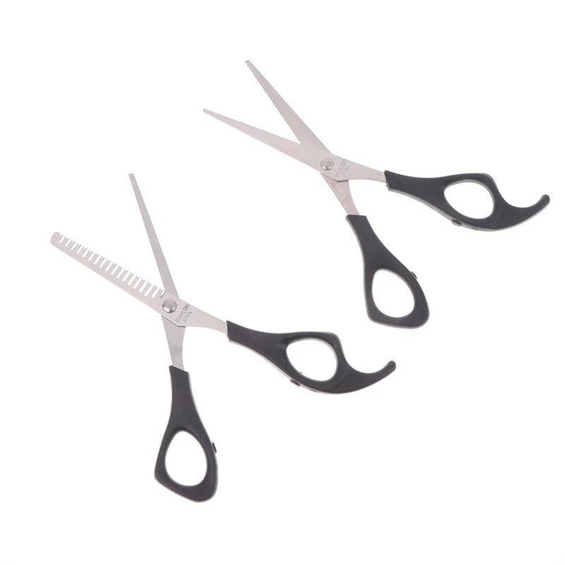 2-7PCS Professional Hair Scissors Hairdressing Barber Scissors Thinning Cutting Shears Haircut Hair Style Tool Grooming Supplies