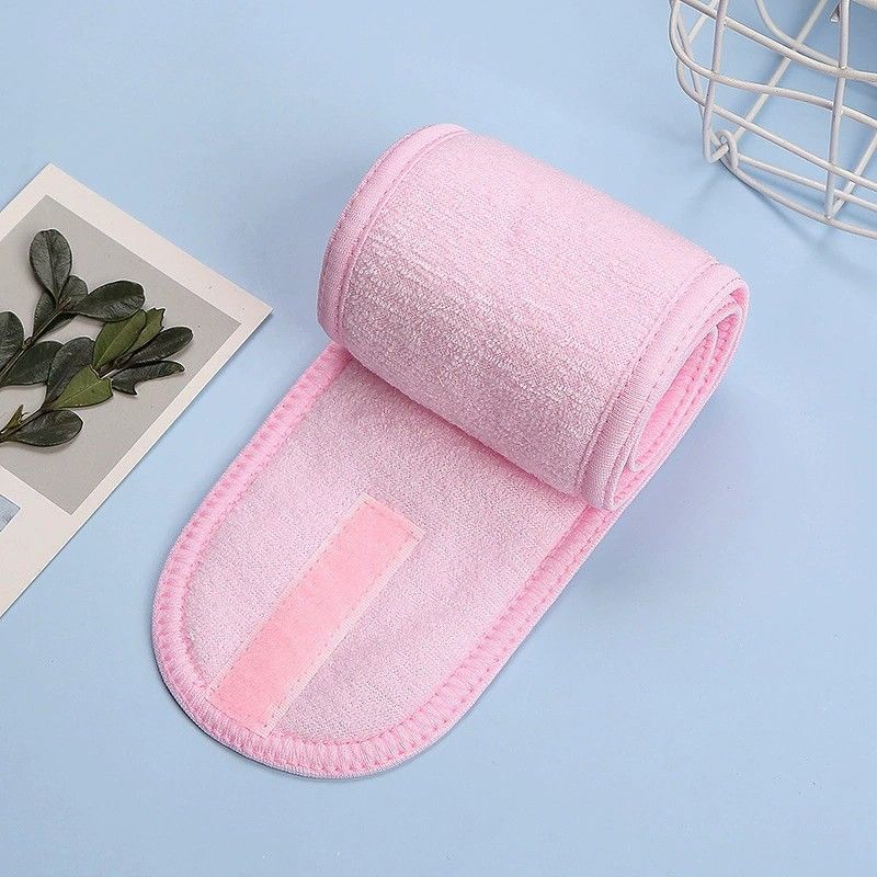 Face Wash Brush & Headband Set - Double Side Soft Bristles & Silicone Face Cleaning Brush Spa Headband For Face Skin Care - Gift