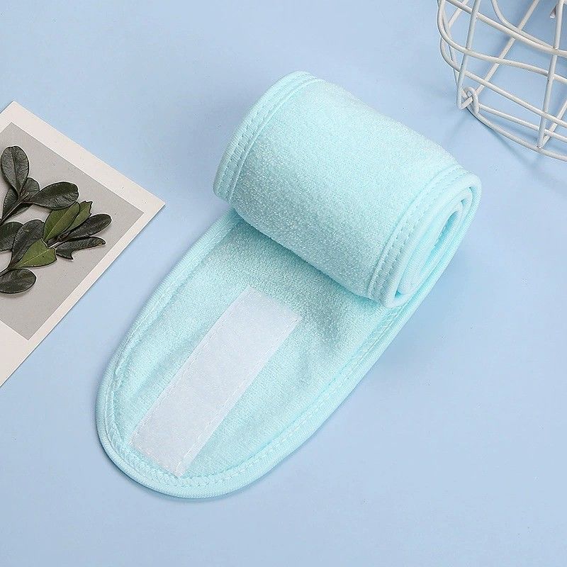 Face Wash Brush & Headband Set - Double Side Soft Bristles & Silicone Face Cleaning Brush Spa Headband For Face Skin Care - Gift