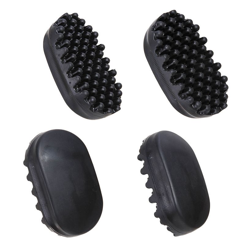 2-6pcs Professional Curly Hair Sponge Twist Brush Magic Afro Comb Rat Tail Comb Durable Rubber Fork Comb Curly Hair Styling Tools