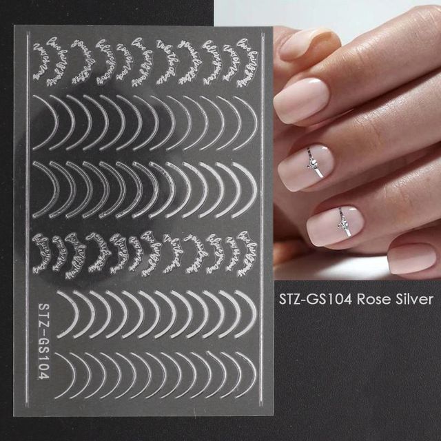 French Nail Art Stamping Plate Geometry Wave Line Drawing Templates Flower Love Lace Stamp Nail Charm Mold Stencil Tools