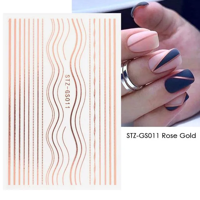 French Nail Art Stamping Plate Geometry Wave Line Drawing Templates Flower Love Lace Stamp Nail Charm Mold Stencil Tools