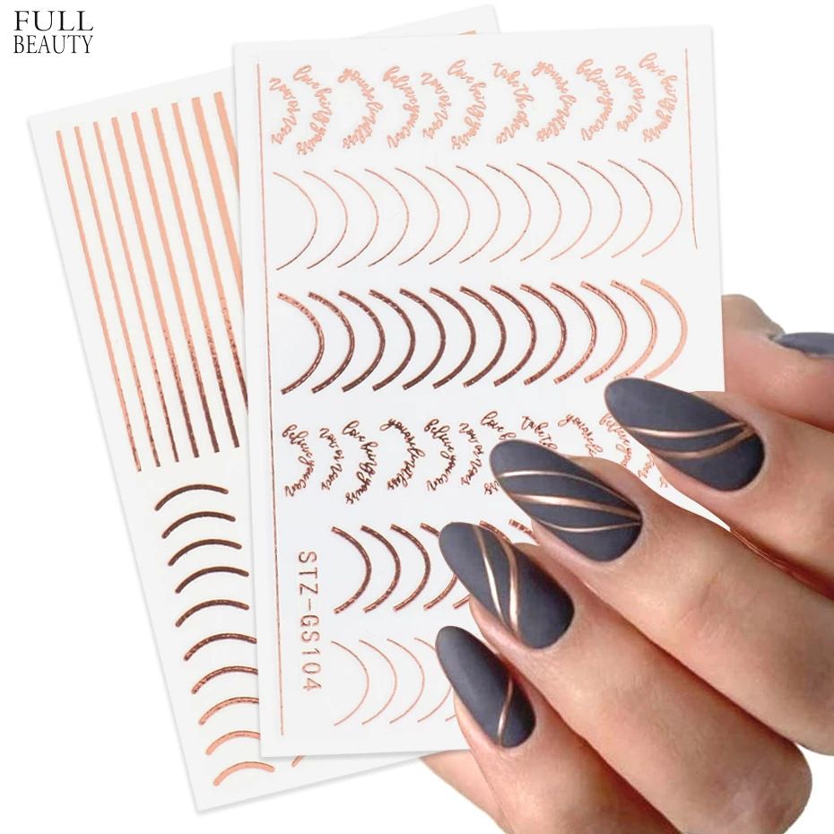 French Nail Art Stamping Plate Geometry Wave Line Drawing Templates Flower Love Lace Stamp Nail Charm Mold Stencil Tools