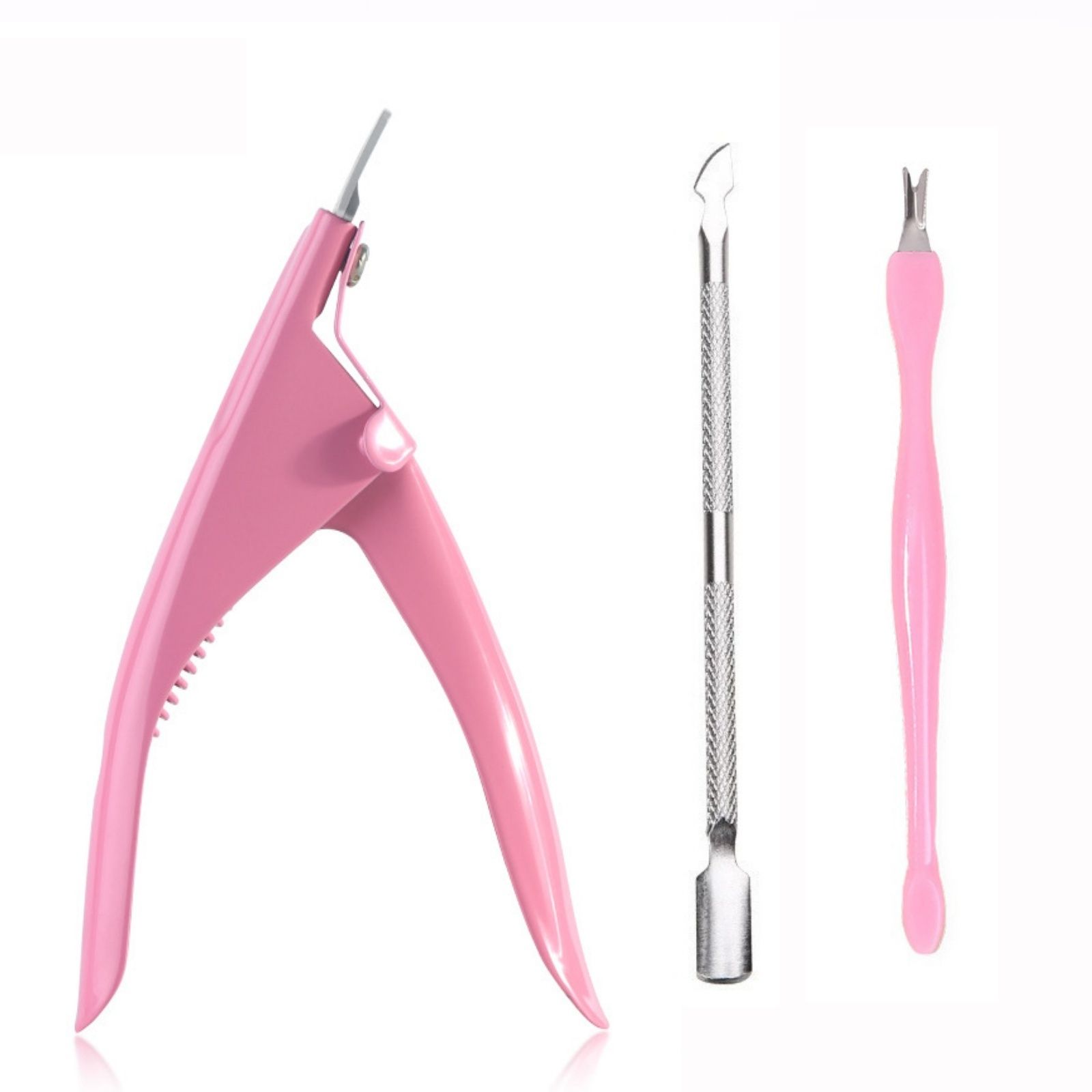 False Nail Tips Trimmer Clipper Cutter U-shape Stainless Steel Acrylic Nails Edge Clipper Nipper Manicure Nail Cure Tools