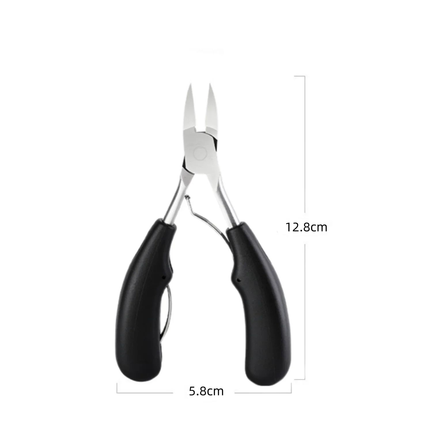 Professional Toe Nail Clippers Cutter Ingrown Toenail Tool Thick Nail Dead Skin Dirt Remover Super Sharp Curved Blade Nail Tools E0167