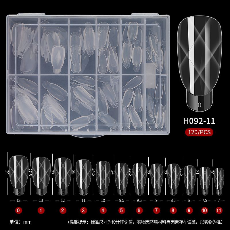 120Pcs/Box Dual Forms Mold UV Gel Quick Building Mold For Fake Nail Tip Extension Top Mold Nails Plastics Forms
