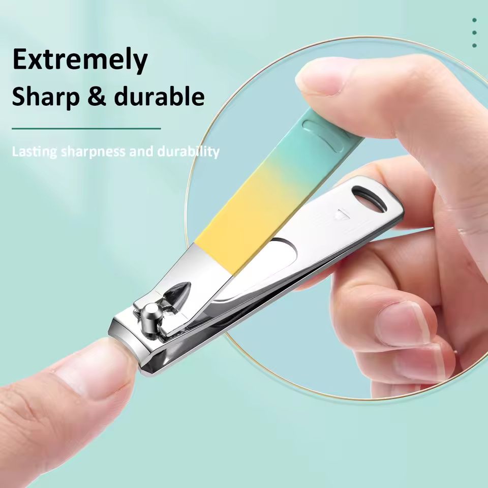 7/10/18pcs Set Professional Stainless Steel Manicure & Pedicure Kit Precision Nail Care with Travel Case with Nail Clipper