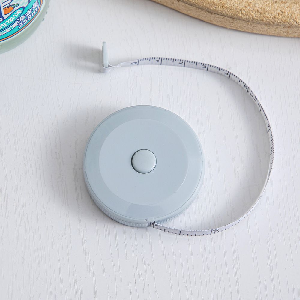 1PC 1.5m Automatic Telescopic Tape Measure Body Waist Circumference Measuring Rule Portable Sewing Tape Measuring Tools E0416