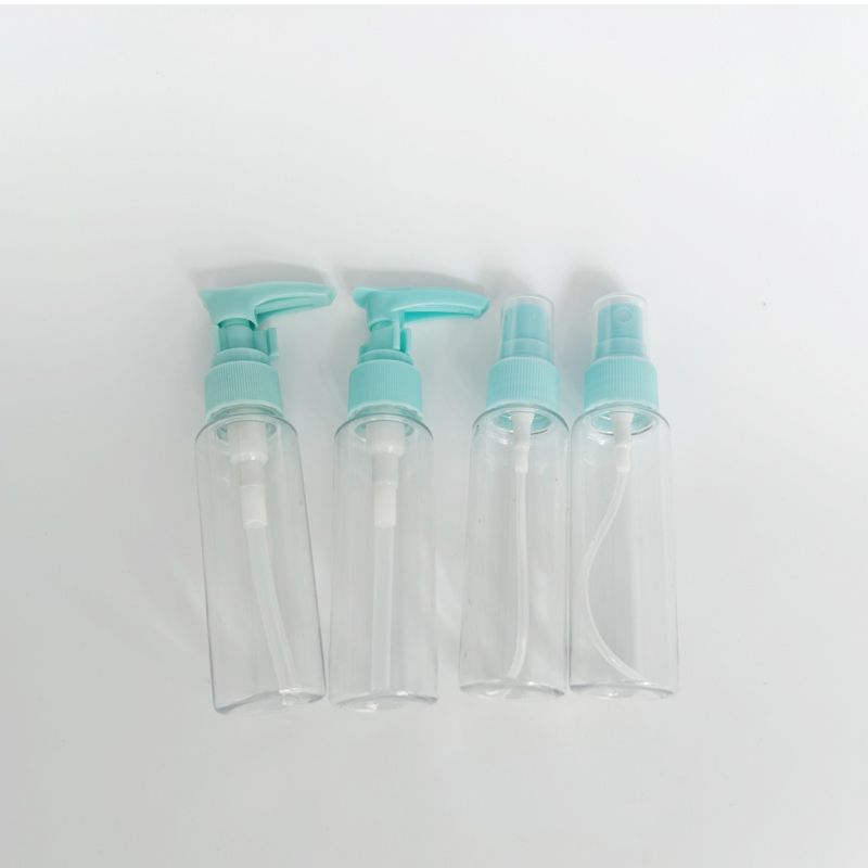 4/5pcs 30mL Refillable Mist Spray Bottle for Perfume Liquid Cosmetics Plastic Transparent Empty Spray Travel Mini Small Bottle