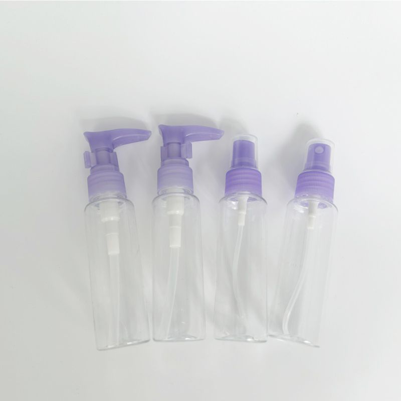 4/5pcs 30mL Refillable Mist Spray Bottle for Perfume Liquid Cosmetics Plastic Transparent Empty Spray Travel Mini Small Bottle