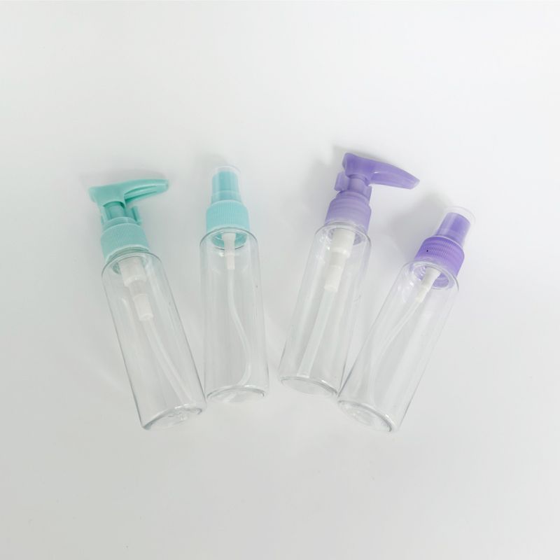 4/5pcs 30mL Refillable Mist Spray Bottle for Perfume Liquid Cosmetics Plastic Transparent Empty Spray Travel Mini Small Bottle