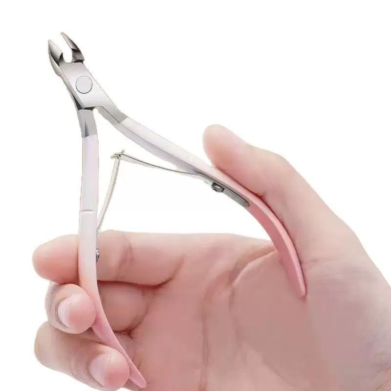 4pcs Manicure Set Portable Nail Clipper Nail File Cuticle Pusher Stainless Steel Nail Care Tools with Pu Bag Package E0177