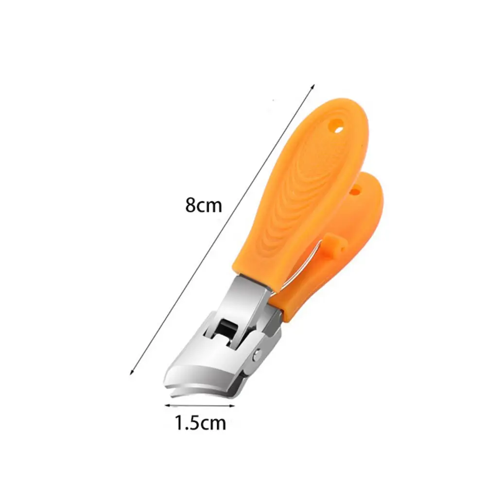 Professional Toe Nail Clippers Cutter Ingrown Toenail Tool Thick Nail Dead Skin Dirt Remover Super Sharp Curved Blade Nail Tools E0167