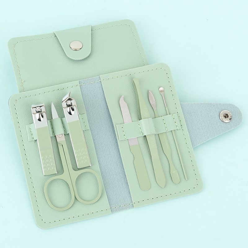 NEW 4/7pcs Professional Nail Clippers and Cuticle Nippers Set with Travel Case Manicure Set Pedicure Sets Nail Clippers E0184