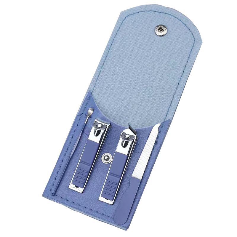 NEW 4/7pcs Professional Nail Clippers and Cuticle Nippers Set with Travel Case Manicure Set Pedicure Sets Nail Clippers E0184