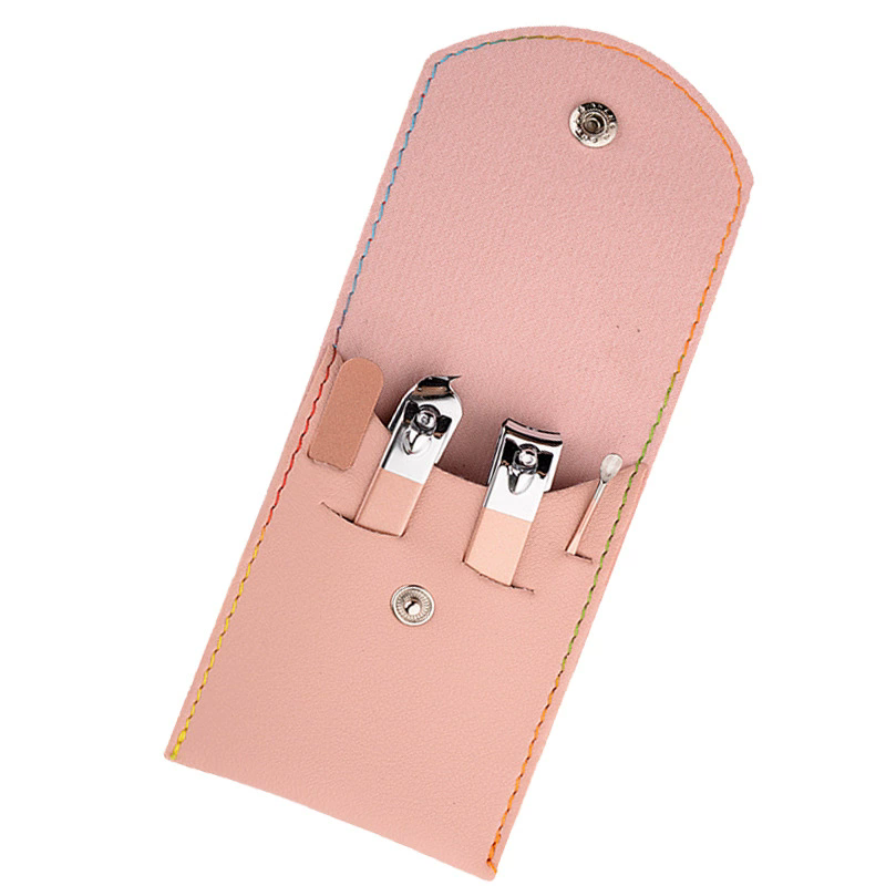 NEW 4/7pcs Professional Nail Clippers and Cuticle Nippers Set with Travel Case Manicure Set Pedicure Sets Nail Clippers E0184