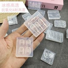 1Pcs 3D Bowknot Silicone Nail Art Mold 90Shapes Sweet Ribbon Nails Templates DIY Design Manicure Stencils For Nail Charms Molds E0116A