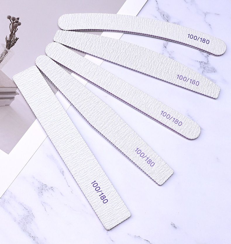 Nail art tools nail file double-sided nail polish applicator stick polishing strip nail art trimmer nail art maintenance supplies ultimate polishing strip