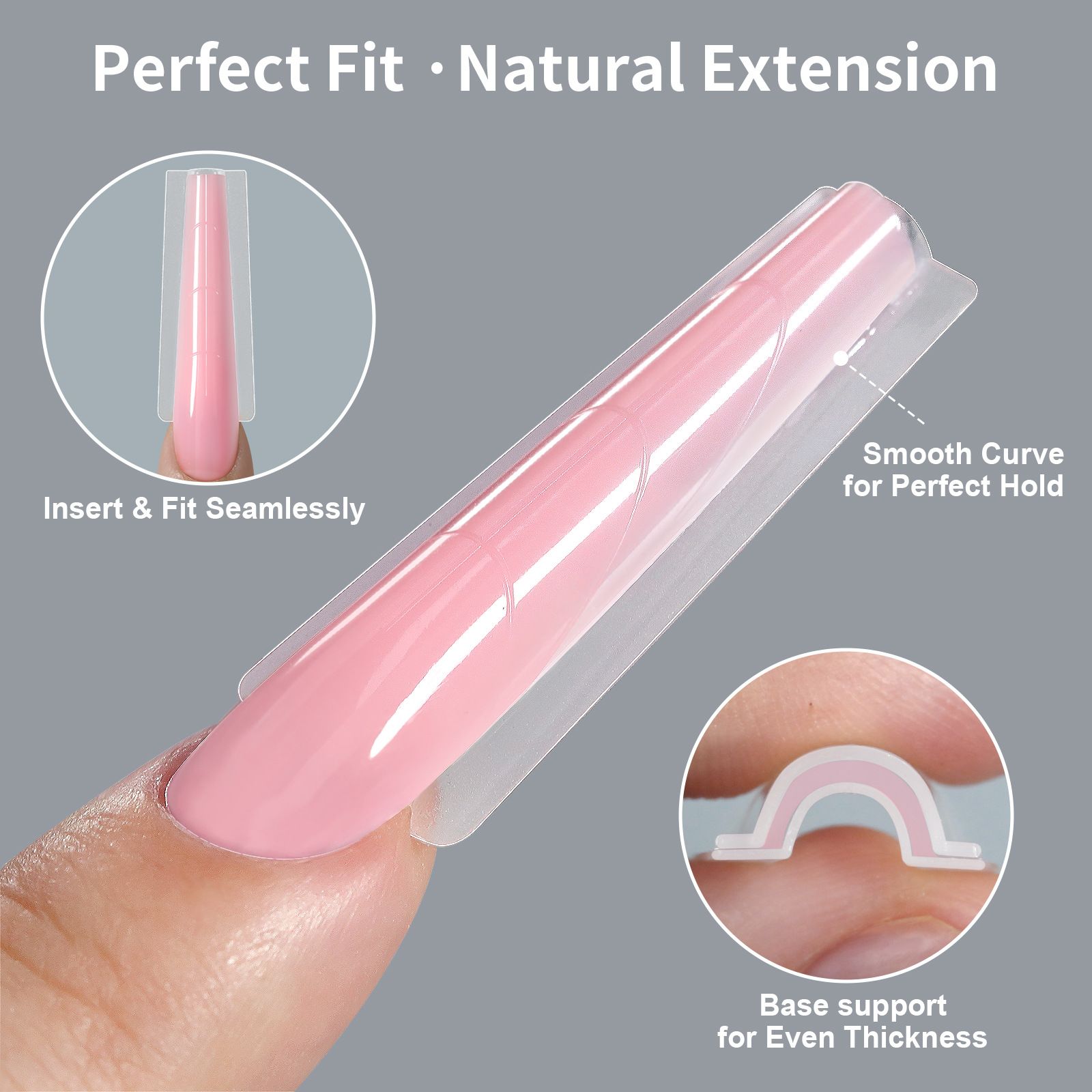 256Pcs Sandwich film rapid extension sandwich mold without paper tray crystal phototherapy mold without construction mold E0136A view 4