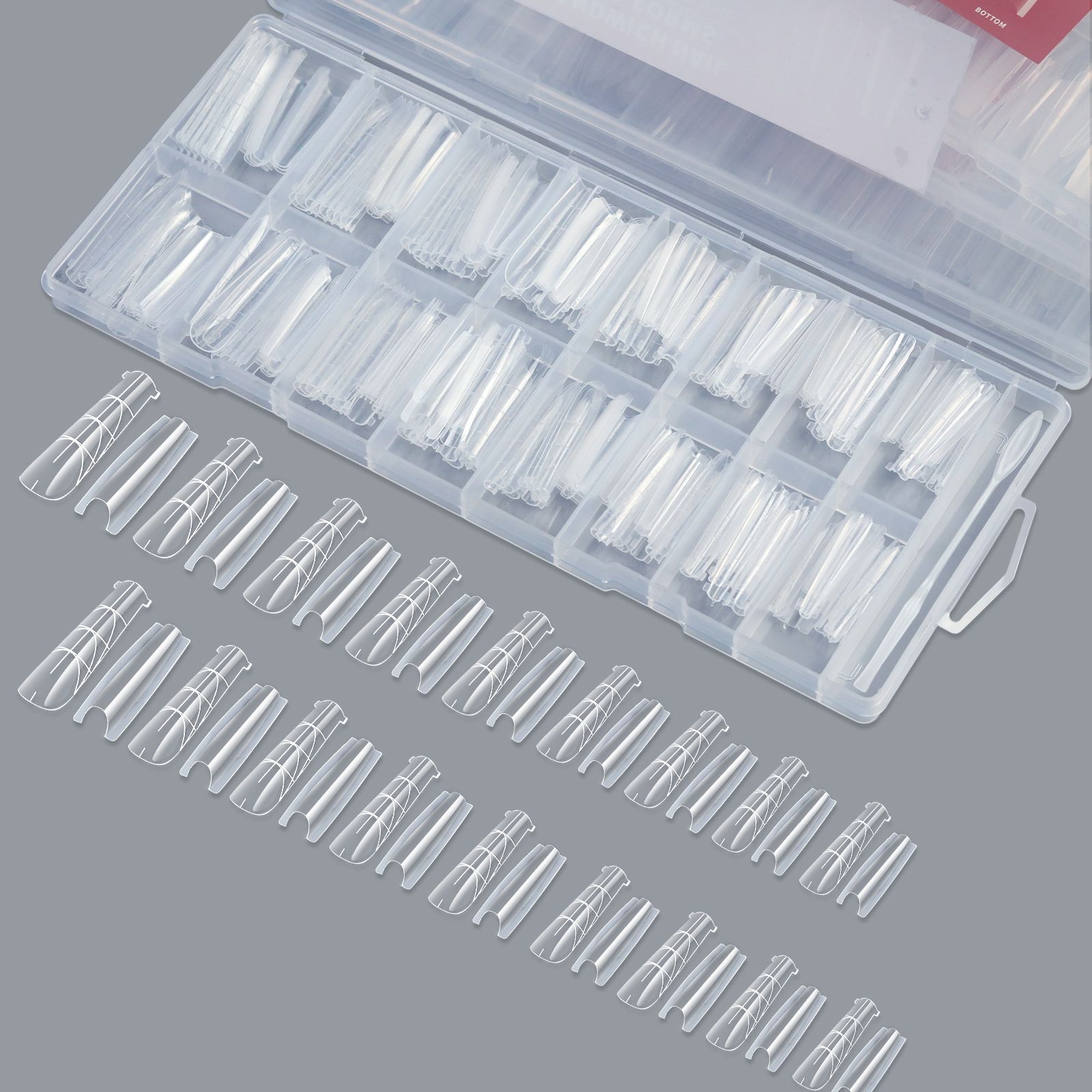 256Pcs Sandwich film rapid extension sandwich mold without paper tray crystal phototherapy mold without construction mold E0136A view 5