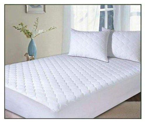 Waterproof Mattress Protector & Cover - Terry Cotton Surface, Fitted Sheet Style, Machine Washable  Breathable, and Noiseless Protection for Your Bed
