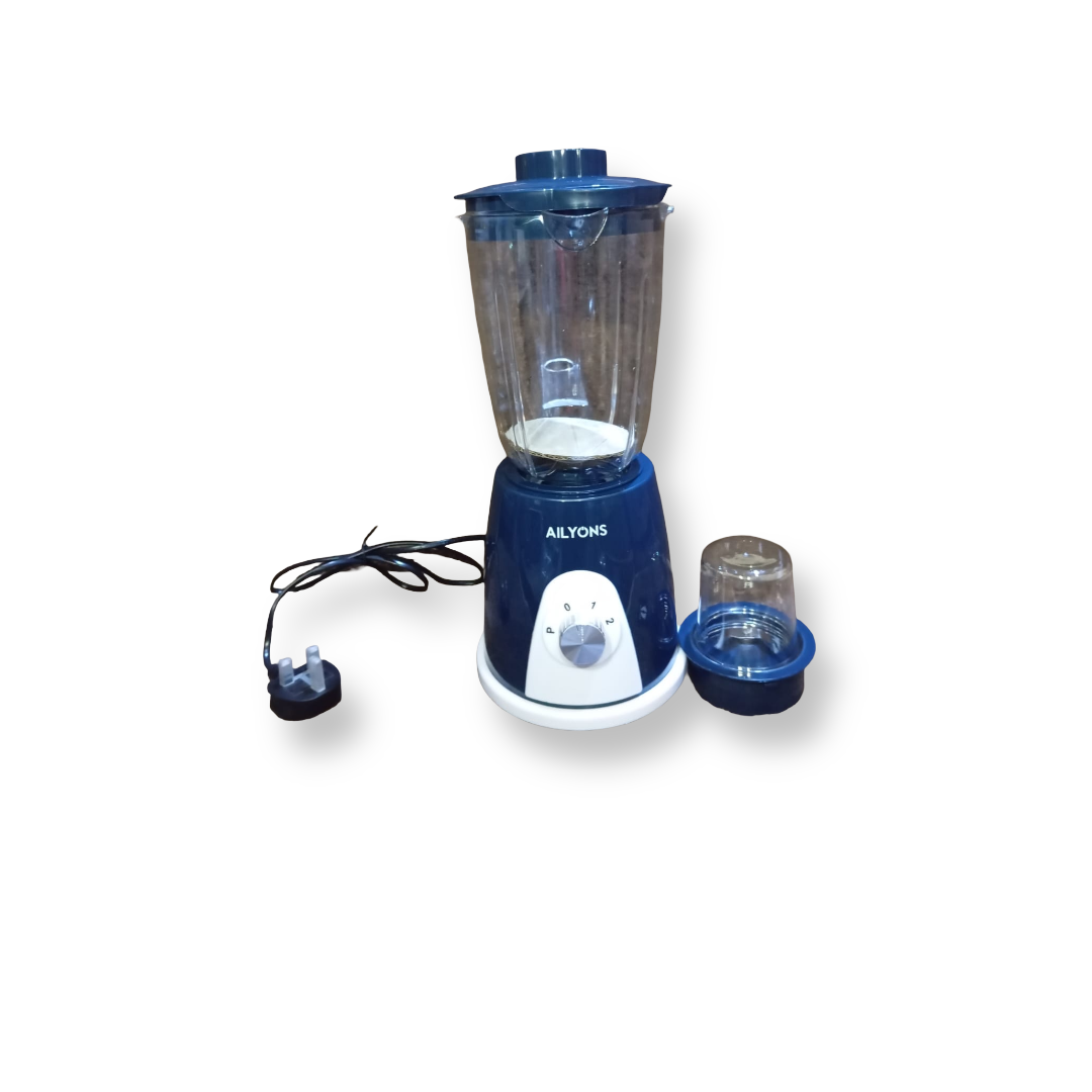 High Quality Powerful AILYONS Blender 3-in-1 – 1.5L 350W Pure Copper Motor with Grinder Attachment, Multi-Function Kitchen Appliance for Smoothies & Spices