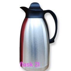 Sundabest Stainless Steel Vacuum Flask 2L/3.5L – Double-Walled, Insulated & Leak-Proof – Keeps Drinks Hot or Cold for Hours – Durable Thermos for Home, Travel & Office Use