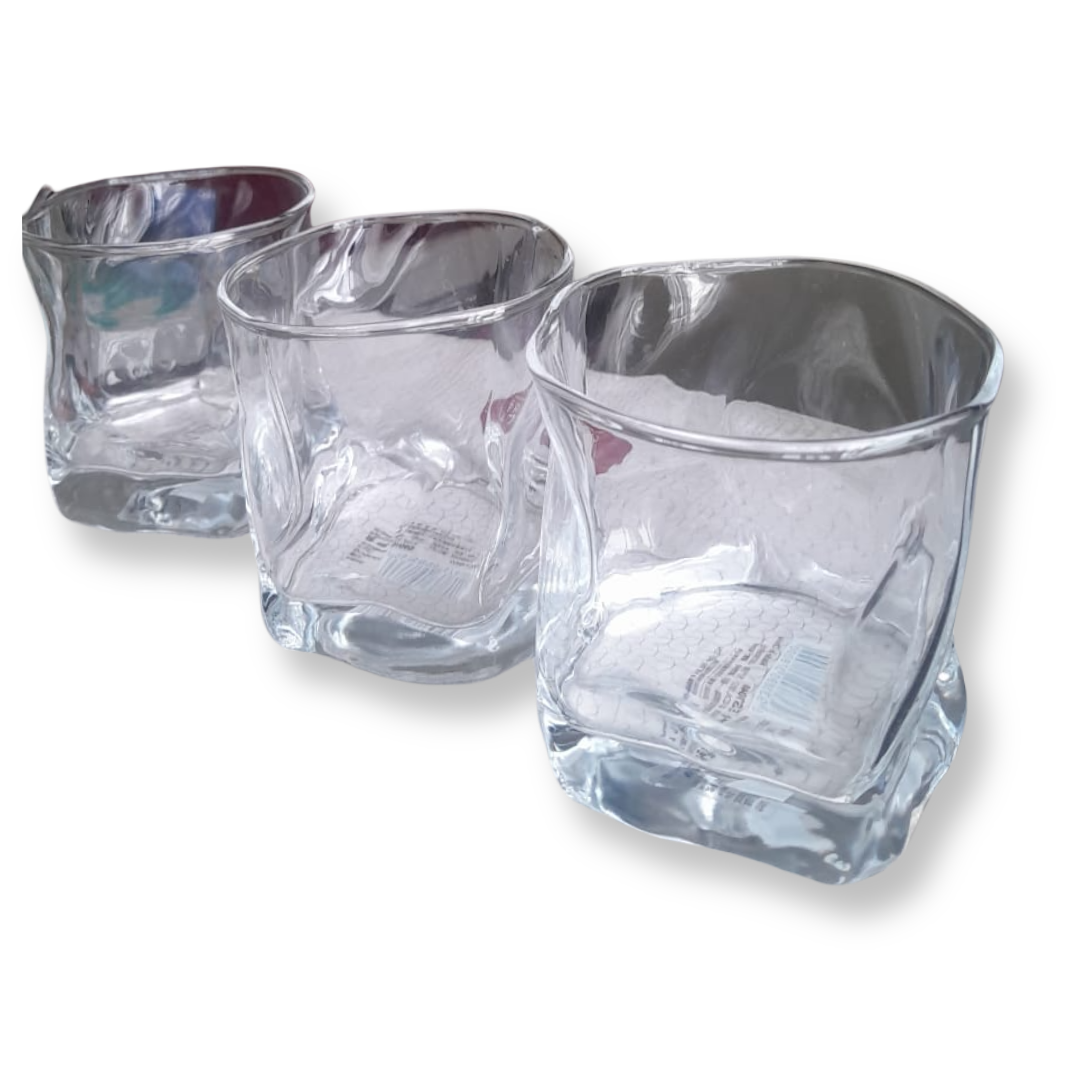 3PCS Elegant Whiskey Glasses – Heavy Base Tumblers for Whiskey, Bourbon & Scotch classy, durable, and perfect for relaxing evenings or entertaining guests.