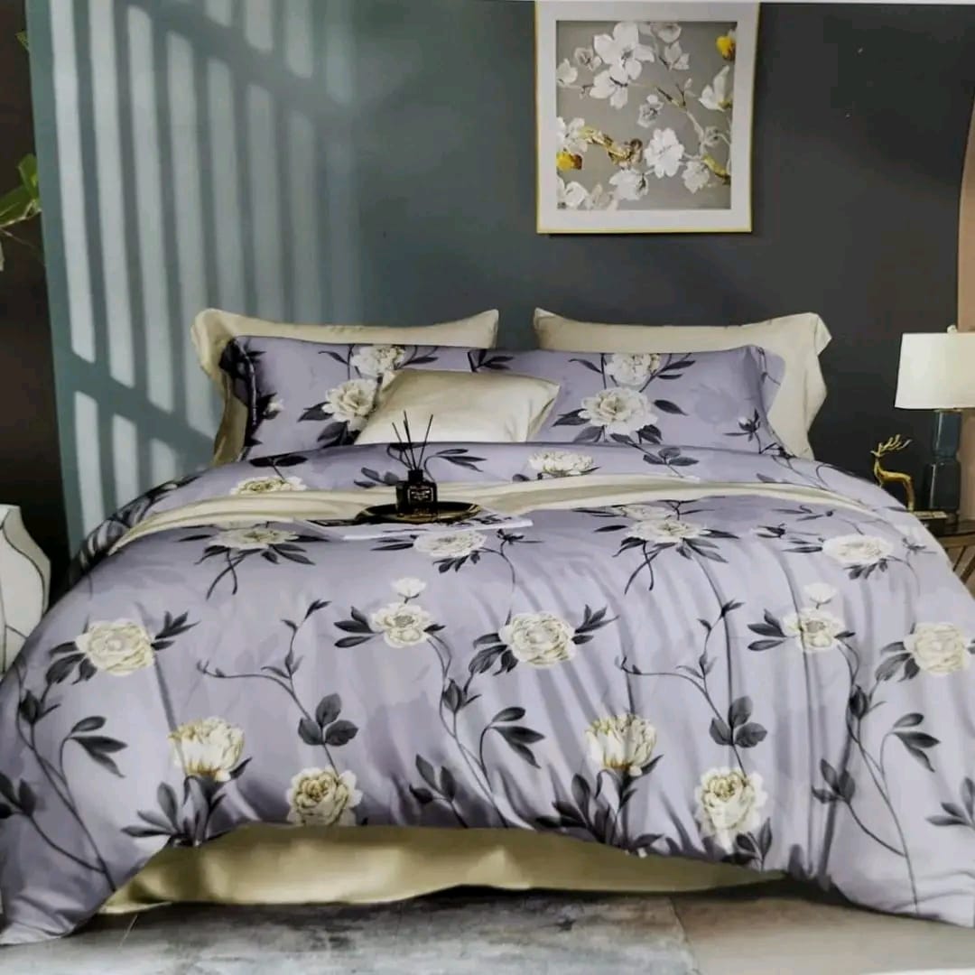 5 by 6 Deluxe Duvet Set with Bedsheet & 2 Pillowcases – Soft, Warm & Elegant Bedding for a Perfect Night’s Sleep