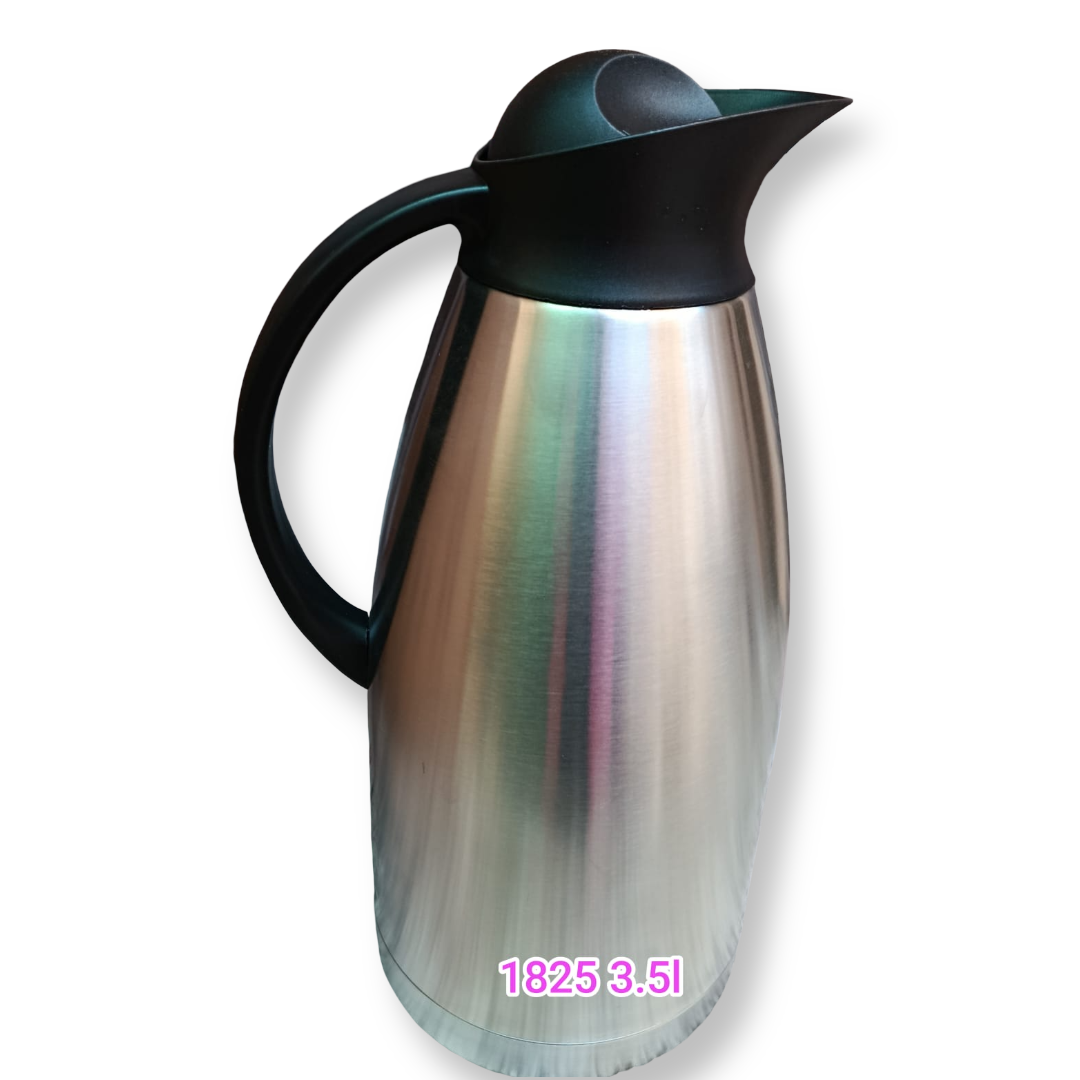Sundabest Stainless Steel Vacuum Flask 2L/3.5L – Double-Walled, Insulated & Leak-Proof – Keeps Drinks Hot or Cold for Hours – Durable Thermos for Home, Travel & Office Use